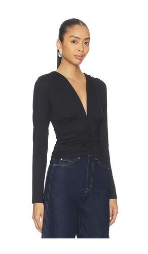 TOP MANCHES LONGUES GATHERED en . Taille XS. Also en S, M - Susana Monaco - Modalova