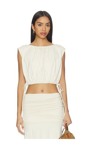 Gathered Side Tie Top en . Taille L. Also en M, S, XS - Susana Monaco - Modalova