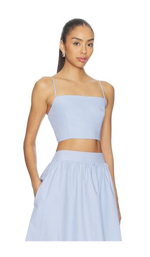 Poplin Smocking Back String Top en . Taille L. Also en M, S, XL, XS - Susana Monaco - Modalova