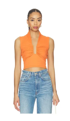 Square Gathered Sleeveless Top en . Taille M. Also en XS - Susana Monaco - Modalova