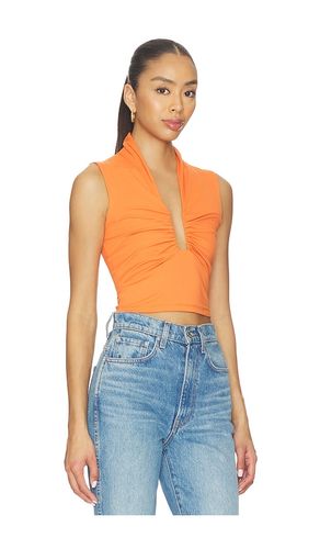 Square Gathered Sleeveless Top en . Taille M. Also en XS - Susana Monaco - Modalova