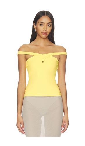 Cross Front Top Off Shoulder Top en . Taille M. Also en S, XL, XS - Susana Monaco - Modalova