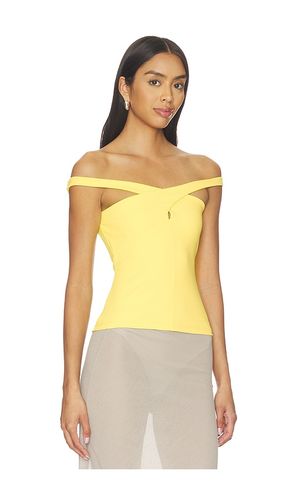 Cross Front Top Off Shoulder Top en . Taille M. Also en S, XS - Susana Monaco - Modalova