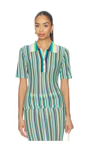 CHEMISE STRIPE SWEATER COLLAR en ,. Taille S. Also en XS - Susana Monaco - Modalova