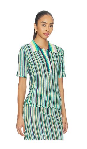 CHEMISE STRIPE SWEATER COLLAR en ,. Taille S. Also en XS - Susana Monaco - Modalova