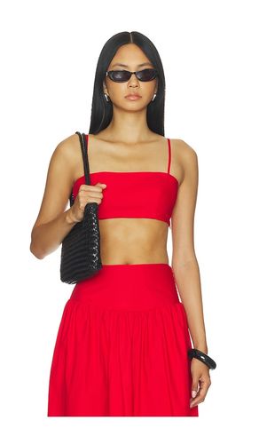 Poplin Crop String Top en . Taille L. Also en M, S, XL - Susana Monaco - Modalova