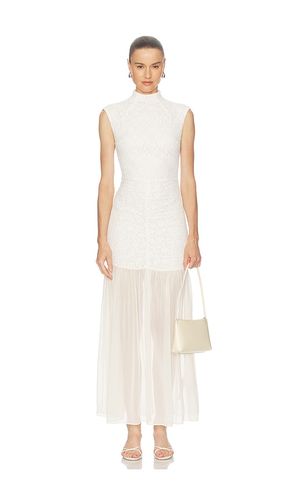 ROBE MAXI LACE RUCHED MAXI DRESS en . Taille 36. Also en 38, 40, 46 - ROTATE - Modalova
