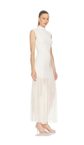 ROBE MAXI LACE RUCHED MAXI DRESS en . Taille 36. Also en 38, 40, 46 - ROTATE - Modalova