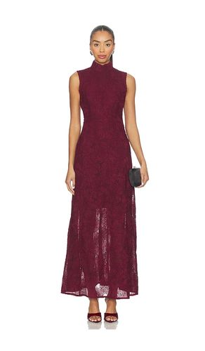 ROBE MAXI EN MAILLE FLEURIE en . Taille 32. Also en 36, 40 - ROTATE - Modalova