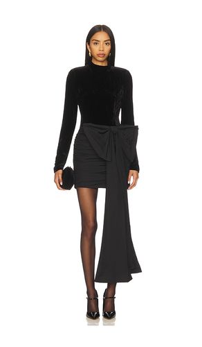 ROBE MINI EN VELOURS AVEC NŒUD en . Taille 32. Also en 38, 40 - ROTATE - Modalova