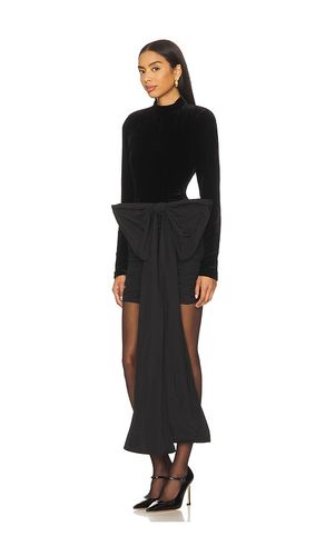 ROBE MINI EN VELOURS AVEC NŒUD en . Taille 32. Also en 38 - ROTATE - Modalova
