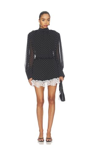 ROBE COURTE MINI DRESS LONGSLEEVE LACE DETAIL en . Taille 32. Also en 40, 42 - ROTATE - Modalova