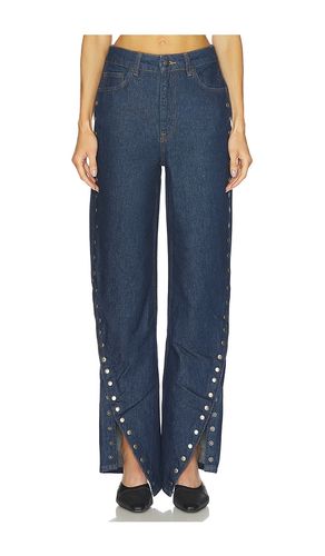 JEAN JAMBES LARGES AVEC BOUTONS en . Taille 24. Also en 27, 28, 29, 32 - ROTATE - Modalova