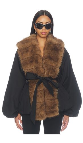 BLOUSON DONATELLA SHORT FAUX FUR COLLAR en . Taille 32. Also en 40 - ROTATE - Modalova