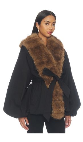 BLOUSON DONATELLA SHORT FAUX FUR COLLAR en . Taille 32. Also en - ROTATE - Modalova