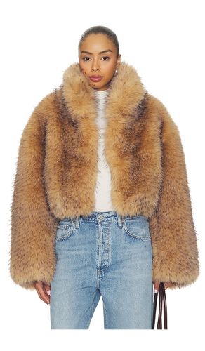 BLOUSON FAUX FUR CROP en . Taille L/XL. Also en S/M, XXS/XS - ROTATE - Modalova