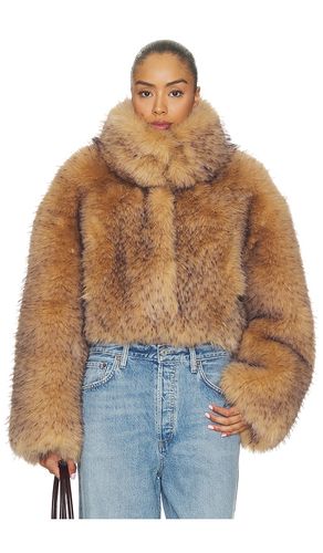 BLOUSON FAUX FUR CROP en . Taille L/XL. Also en S/M, XXS/XS - ROTATE - Modalova