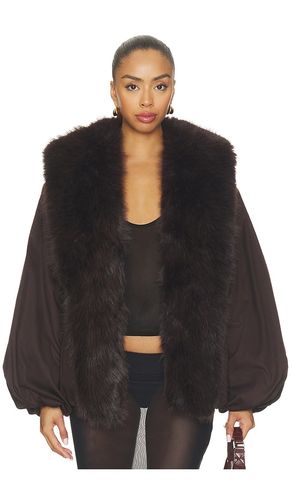 Faux Fur Collar Jacket en . Taille 32. Also en 34, 36, 38, 40 - ROTATE - Modalova