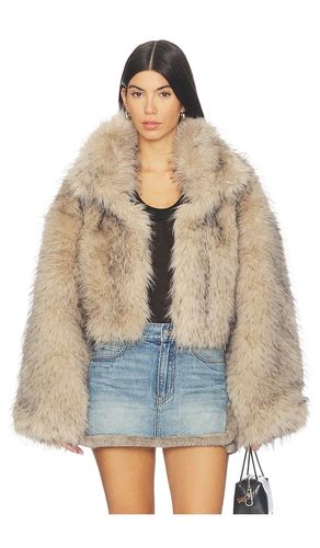 Faux Fur Crop Jacket en . Taille XXS/XS. Also en S/M, L/XL - ROTATE - Modalova