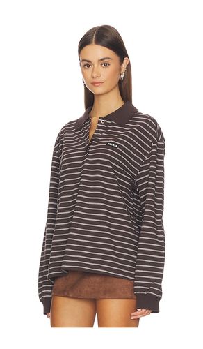 Pique Longsleeve Polo en . Taille S. Also en M, XL - ROTATE - Modalova