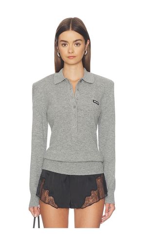 Wool Longleeve Polo en . Taille L. Also en M, XL, XS - ROTATE - Modalova