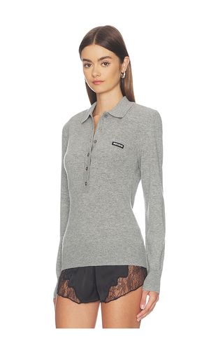 Wool Longleeve Polo en . Taille L. Also en M, XL, XS - ROTATE - Modalova