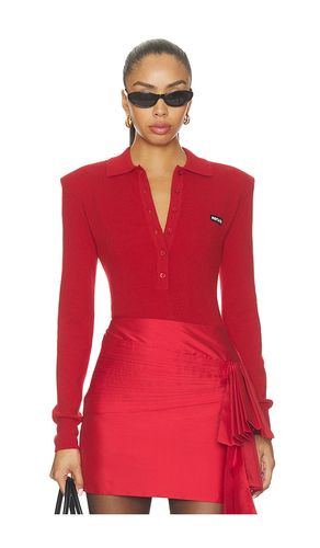 Wool Longleeve Polo en . Taille L. Also en M, S, XL, XS - ROTATE - Modalova