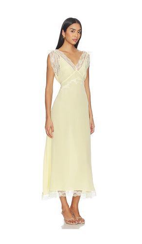 ROBE IRENE LACE TRIM MIDI en . Taille XS. Also en S, M - Tanner Fletcher - Modalova