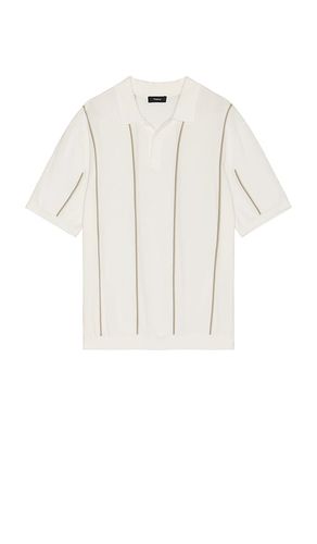 Short Sleeve Stripe Polo en . Taille M. Also en S - Theory - Modalova