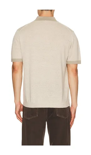 Silk Linen Short Sleeve Polo en . Taille M. Also en XL/1X - Theory - Modalova