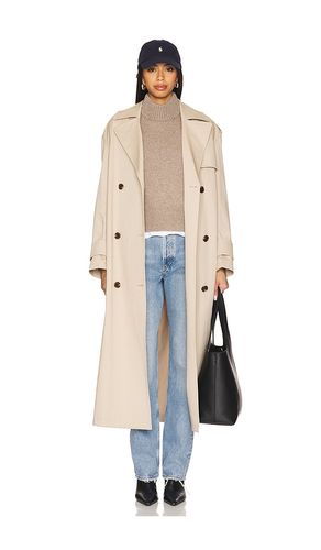 Oversized Double Button Trench in . Size S, XL - Theory - Modalova