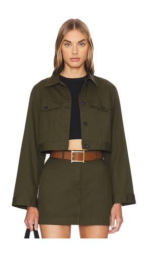 BLOUSON TRUCKER CROP en . Taille S. Also en XL - Theory - Modalova