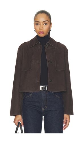 VESTE TRENCH CROPPED CROP TRENCH JACKET en . Taille L. Also en M - Theory - Modalova