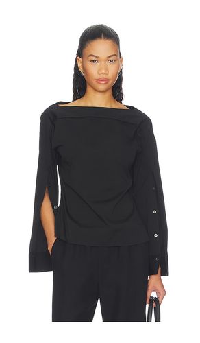 TOP Ã MANCHES OUVERTES ET COL BATEAU en . Taille L. Also en M, S, XS - Theory - Modalova