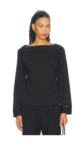 TOP À MANCHES OUVERTES ET COL BATEAU en . Taille M. Also en S, XS - Theory - Modalova