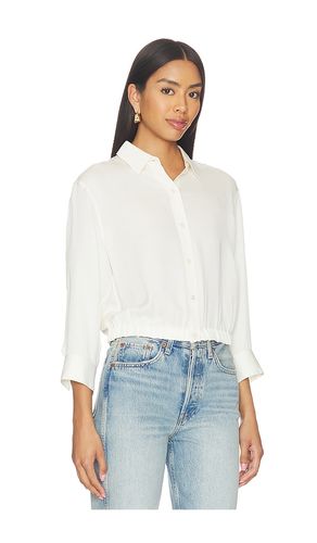 CHEMISE CROPPED À MANCHES TROIS-QUARTS en . Taille M. Also en S - Theory - Modalova
