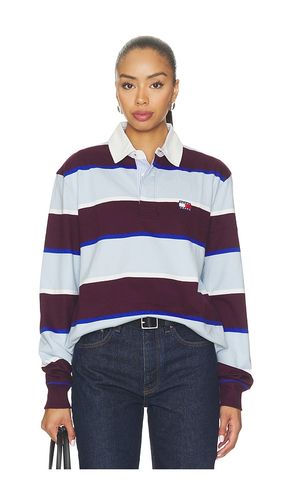 Striped Rugby en . Taille L. Also en M, S, XL/1X, XS - Tommy Jeans - Modalova