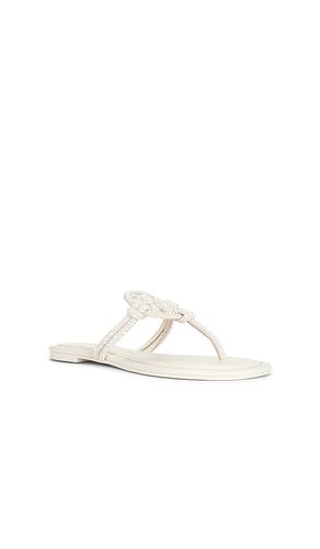 SANDALES MILLER KNOTTED PEARL en . Taille 6. Also en 6.5, 7, 7.5, 8, 8.5, 9, 9.5, 10 - Tory Burch - Modalova
