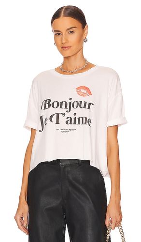 T-SHIRT JE T'AIME CROP OVERSIZED in . Size M - The Laundry Room - Modalova