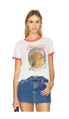 Coca Cola Cowgirl Perfect Ringer Tee in . Size M, S, XL, XS - The Laundry Room - Modalova