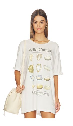 T-SHIRT OVERSIZED WILD CAUGHT OYSTER MARKET en . Taille L. Also en S, XS - The Laundry Room - Modalova