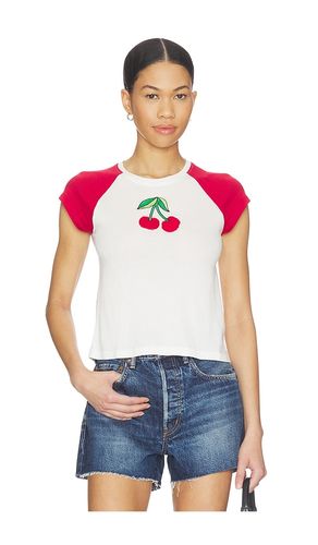Cherries Embroidery Raglan Baby Tee en . Taille M. Also en S, XL, XS - The Laundry Room - Modalova