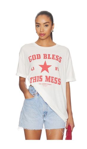 T-SHIRT GOD BLESS THIS MESS en . Taille XS. Also en S, M, L - The Laundry Room - Modalova