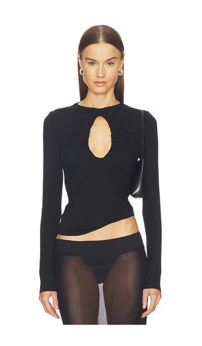 TOP AVEC DÉCOUPE GOUTTE D'EAU DEMI en . Taille S. Also en XS, M, L, XL - The Line by K - Modalova