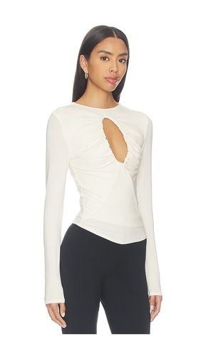 TOP AVEC DÉCOUPE GOUTTE D'EAU DEMI en . Taille S. Also en XS, M, L, XL - The Line by K - Modalova