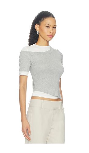 Reef Layered Ribbed Shortsleeve Top en . Taille XS. Also en S, M - The Line by K - Modalova