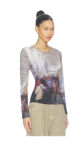 Heidi Fitted Long Sleeve Top en . Taille L. Also en M, S, XS - Tyler McGillivary - Modalova