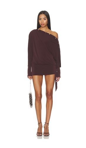 ROBE COURTE À LONGUES MANCHES RAVENNAA en . Taille L. Also en M, S, XS, XXS - Tiger Mist - Modalova
