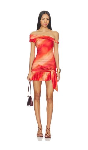 ROBE TWIST OFF SHOULDER MINI en . Taille S. Also en XS, M, XL, XXS - Tiger Mist - Modalova