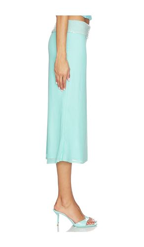 JUPE SEQUIN FOLDOVER MIDI en . Taille L. Also en M, S, XS - Tiger Mist - Modalova